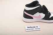 Jordan 1 Mid White Black Light Arctic Pink (GS)555112-103 - 4