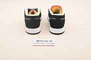 Nike Air Jordan 1 Low Black Aurora Green Laser Orange CK3022-013 - 2