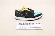 Nike Air Jordan 1 Low Black Aurora Green Laser Orange CK3022-013 - 3