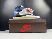 Air Jordan 1 Retro High OG SP Travis Scott Fragment Military Blue DH3227-105 - 6