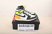 Nike Air Jordan 1 Retro High White Black Volt University Gold555088-118 - 2