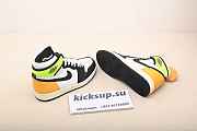 Nike Air Jordan 1 Retro High White Black Volt University Gold555088-118 - 5