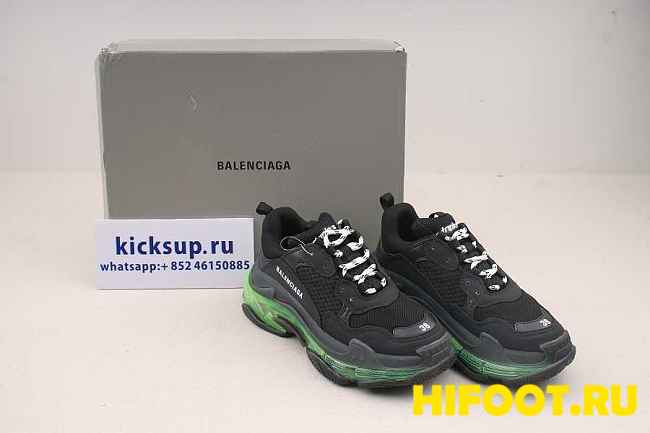 Ba1enc1aga Triple S Black Yellow Fluo STYLE 541624 W09ON 1047 - 1