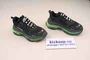 Ba1enc1aga Triple S Black Yellow Fluo STYLE 541624 W09ON 1047 - 5