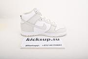 Nike Dunk High Retro White Vast Grey (2021) DD1399-100 - 5